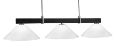 Wellington Three Light Billiard/Island (1253-MBGP-2161)
