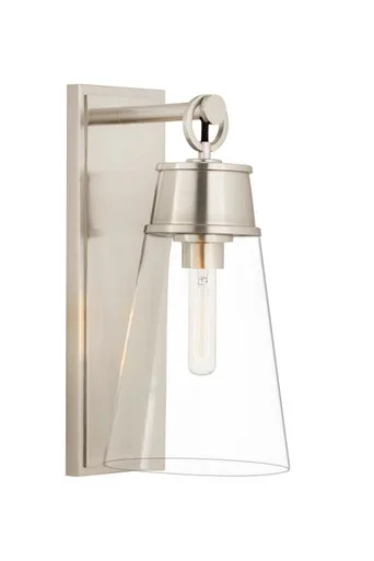 Wentworth One Light Wall Sconce (2300-1SL-BN)