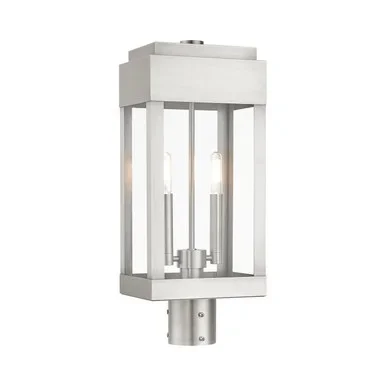 York Two Light Outdoor Post Top Lantern (21236-91)