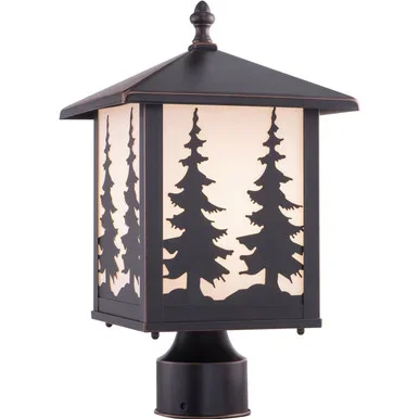 Yosemite One Light Outdoor Post Mount (OP33485BBZ)