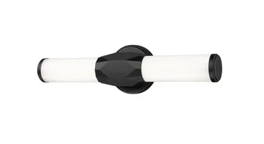 Z-Lite Cooper LED Vanity in Matte Black – 1010-18W-MB-LED