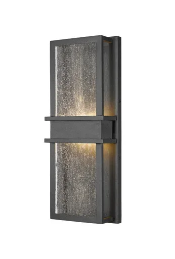 Z-Lite Eclipse LED Outdoor Wall Mount in Black – 577M-BK-LED