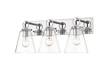 Z-Lite Harper Three Light Vanity in Chrome – 483-3V-CH