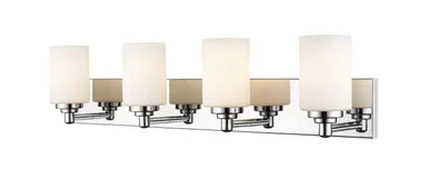 Z-Lite Soledad Four Light Vanity in Chrome – 485-4V-CH