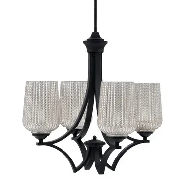 Zilo Four Light Chandelier (564-MB-4253)
