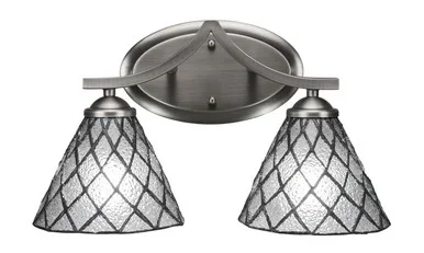 Zilo Two Light Bath Bar (552-GP-9185)