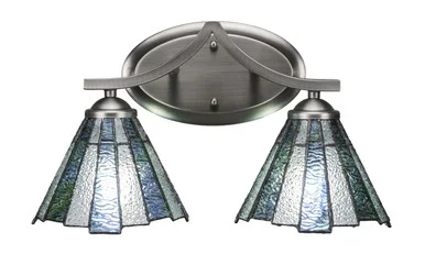 Zilo Two Light Bath Bar (552-GP-9325)