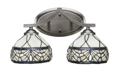 Zilo Two Light Bath Bar (552-GP-9485)